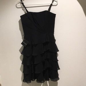 Classy Black Dress w/ Removable Straps